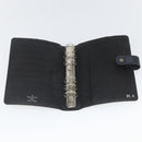 LOUIS VUITTON Damier Graphite Agenda MM Day Planner Cover R20242 LV Auth 157572-9