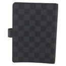 LOUIS VUITTON Damier Graphite Agenda MM Day Planner Cover R20242 LV Auth 157572-2