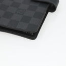 LOUIS VUITTON Damier Graphite Agenda MM Day Planner Cover R20242 LV Auth 157572-14
