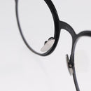 SAINT LAURENT Glasses metal Black Auth 157573A-14