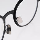 SAINT LAURENT Glasses metal Black Auth 157573V-15