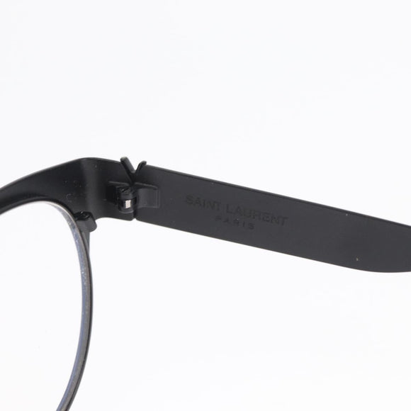 SAINT LAURENT Glasses metal Black Auth 157573A