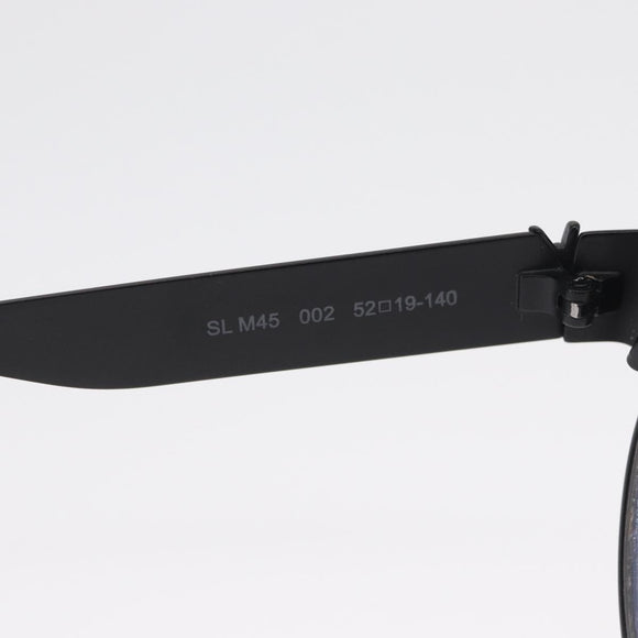 SAINT LAURENT Glasses metal Black Auth 157573V
