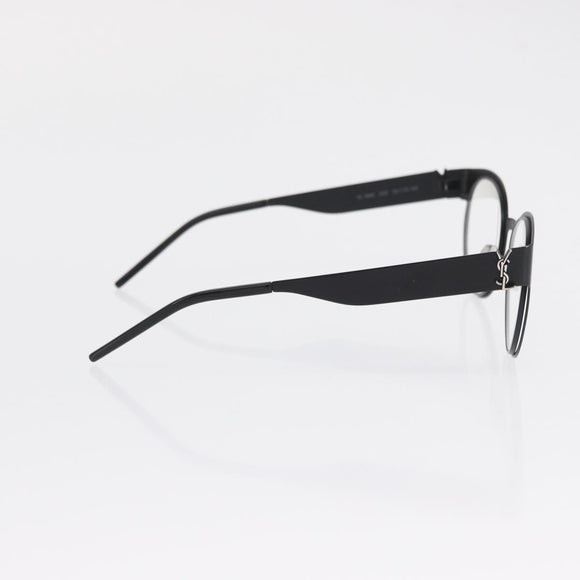 SAINT LAURENT Glasses metal Black Auth 157573A