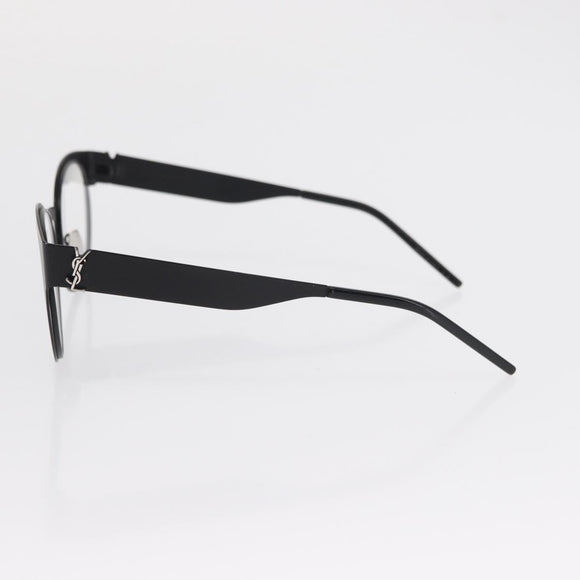 SAINT LAURENT Glasses metal Black Auth 157573V