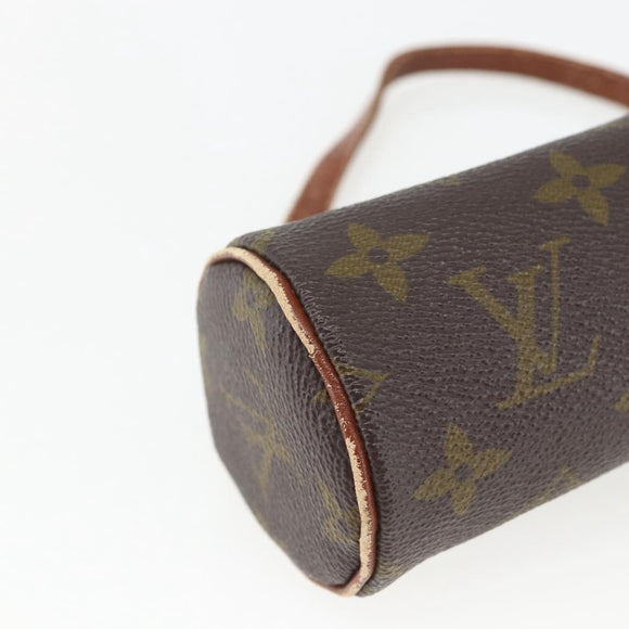 LOUIS VUITTON Monogram Papillon Pouch Vintage LV Auth 157574