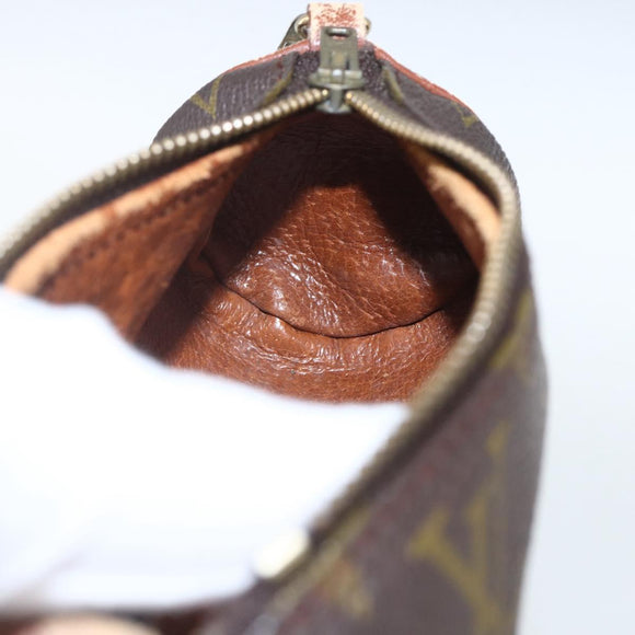 LOUIS VUITTON Monogram Papillon Pouch Vintage LV Auth 157574