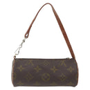 LOUIS VUITTON Monogram Papillon Pouch Vintage LV Auth 157574-2