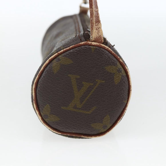 LOUIS VUITTON Monogram Papillon Pouch Vintage LV Auth 157574