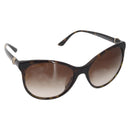 BVLGARI Sunglasses plastic Brown Auth 157575A-1