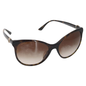 BVLGARI Sunglasses plastic Brown Auth 157575A