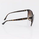 BVLGARI Sunglasses plastic Brown Auth 157575A-7