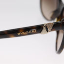 BVLGARI Sunglasses plastic Brown Auth 157575A-8