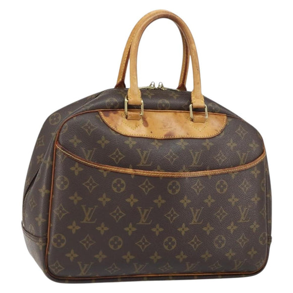 LOUIS VUITTON Monogram Deauville Hand Bag M47270 LV Auth 157578