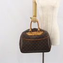LOUIS VUITTON Monogram Deauville Hand Bag M47270 LV Auth 157578-24