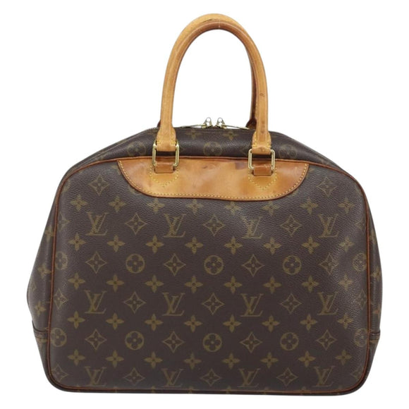 LOUIS VUITTON Monogram Deauville Hand Bag M47270 LV Auth 157578