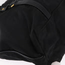 PRADA Tote Bag Nylon Black Gold Auth 157581-17