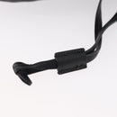 PRADA Tote Bag Nylon Black Gold Auth 157581-10