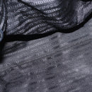 PRADA Tote Bag Nylon Black Gold Auth 157581-11