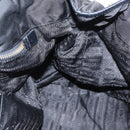 PRADA Tote Bag Nylon Black Gold Auth 157581-20