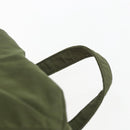 PRADA Backpack Nylon Khaki Silver Auth 157586-14