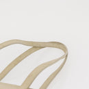 LOEWE Shoulder Bag Leather White Silver Auth 157588-8