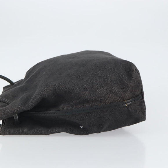 GUCCI GG Canvas Shoulder Bag Outlet Dark Brown 101341 Auth 157591