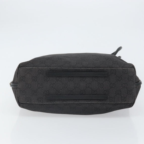 GUCCI GG Canvas Shoulder Bag Outlet Dark Brown 101341 Auth 157591