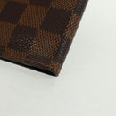 LOUIS VUITTON Damier Ebene Agenda Poche Note Cover R20703 LV Auth 157594V-17