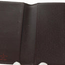 LOUIS VUITTON Damier Ebene Agenda Poche Note Cover R20703 LV Auth 157594V-19