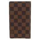 LOUIS VUITTON Damier Ebene Agenda Poche Note Cover R20703 LV Auth 157594V-13