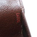 LOUIS VUITTON Damier Ebene Agenda Poche Note Cover R20703 LV Auth 157594V-11
