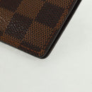 LOUIS VUITTON Damier Ebene Agenda Poche Note Cover R20703 LV Auth 157594V-15
