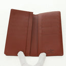 LOUIS VUITTON Monogram Portefeuille Brazza Long Wallet M66540 LV Auth 157595V-8