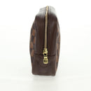 LOUIS VUITTON Damier Ebene Trousse Toilette 25 Clutch Bag N47624 LV Auth 157599V-3