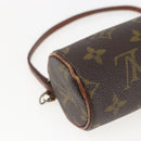 LOUIS VUITTON Monogram Papillon Pouch LV Auth 157601-16