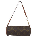 LOUIS VUITTON Monogram Papillon Pouch LV Auth 157601-13
