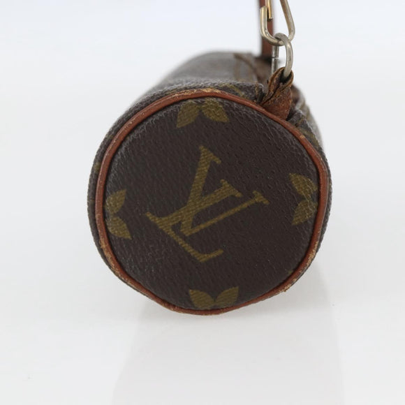 LOUIS VUITTON Monogram Papillon Pouch LV Auth 157601