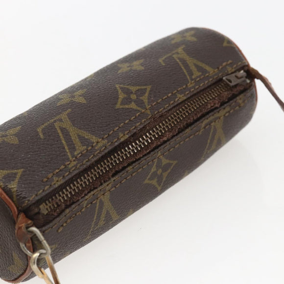 LOUIS VUITTON Monogram Papillon Pouch LV Auth 157601