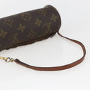 LOUIS VUITTON Monogram Papillon Pouch LV Auth 157601-7