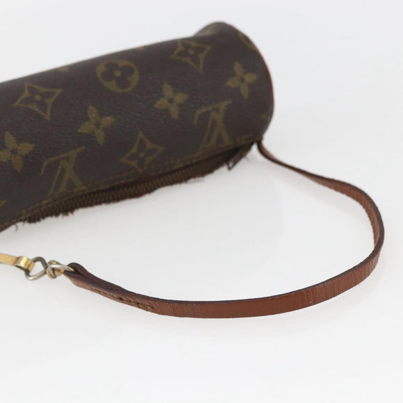 LOUIS VUITTON Monogram Papillon Pouch LV Auth 157601