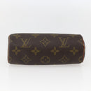 LOUIS VUITTON Monogram Papillon Pouch LV Auth 157601-5