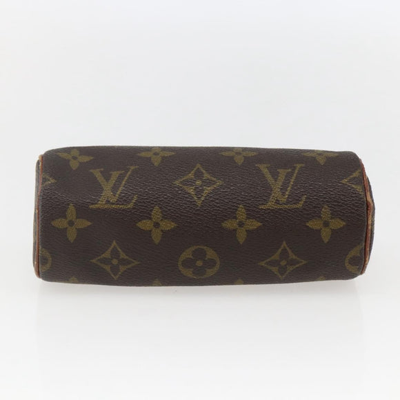 LOUIS VUITTON Monogram Papillon Pouch LV Auth 157601