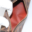 LOUIS VUITTON Damier Ebene Papillon Pouch LV Auth 157603-12