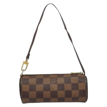 LOUIS VUITTON Damier Ebene Papillon Pouch LV Auth 157603 - 0