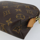 LOUIS VUITTON Monogram Pochette Cosmetic PM Pouch M43998 LV Auth 157604-15