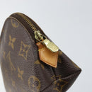 LOUIS VUITTON Monogram Pochette Cosmetic PM Pouch M43998 LV Auth 157604-8