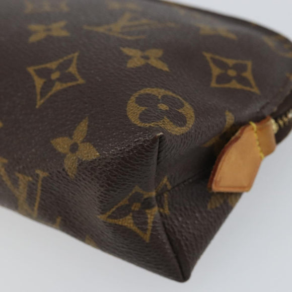 LOUIS VUITTON Monogram Pochette Cosmetic PM Pouch M43998 LV Auth 157604