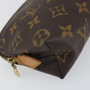 LOUIS VUITTON Monogram Pochette Cosmetic PM Pouch M43998 LV Auth 157604-14