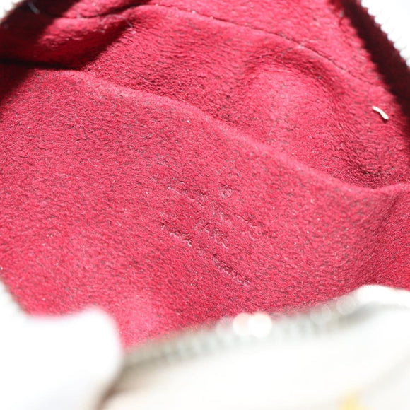 LOUIS VUITTON Monogram Multicolor Trousse Wapity Pouch White M58033 Auth 157605